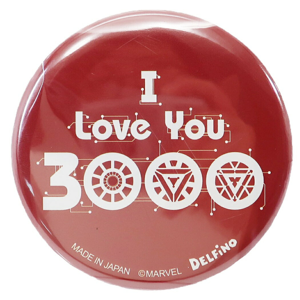 アベンジャーズ マーベル MARVEL グッズ 缶バッジ 56mm カンバッジ LOVE3000 B デルフィーノ プレゼント