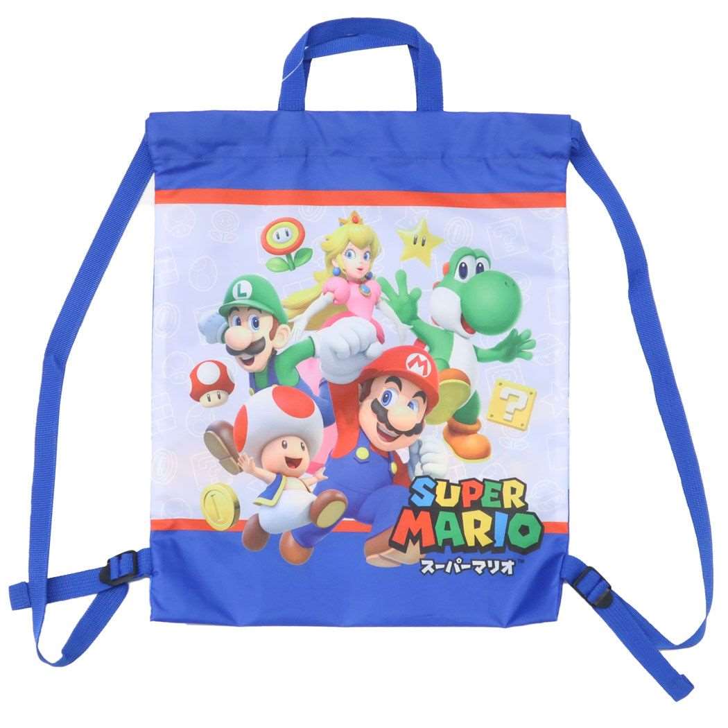 スーパーマリオ ナップサック 新入学