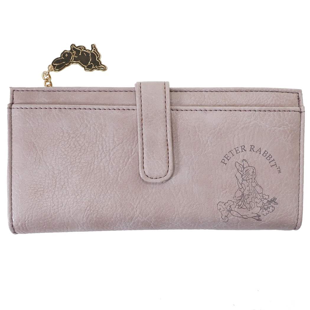 ピーターラビット レディース 長財布 スリム LF ロングウォレット エンボス ピンクベージュ サンアート プレゼント 男の子 女の子