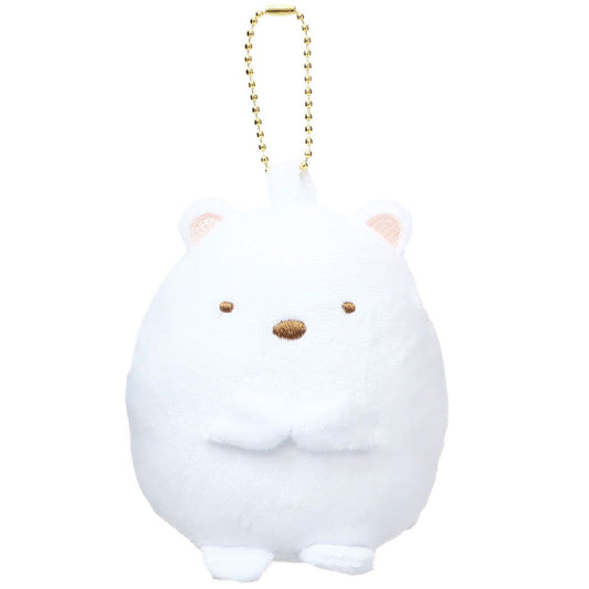 すみっコぐらし キャラクター キーホルダー ミラー付きバッグチャーム しろくま サンエックス