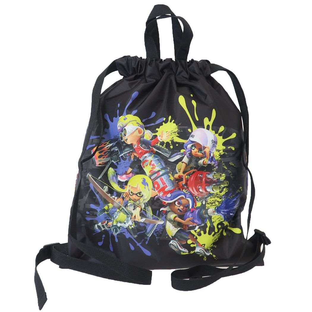 スプラトゥーン3 グッズ ナップサック キャラクター 新入学