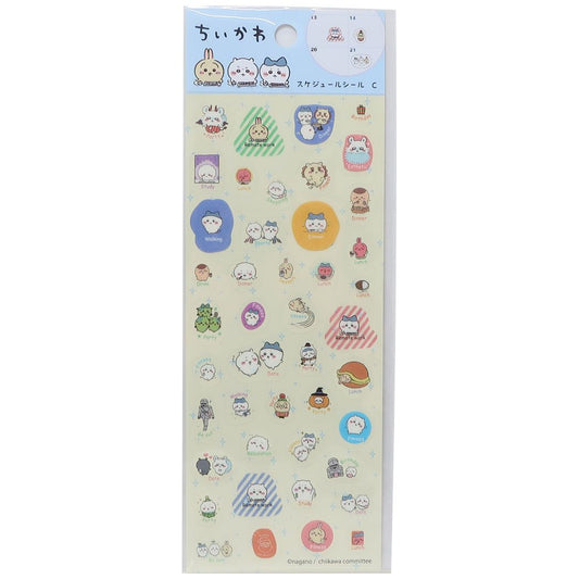 ちいかわ シールシート スケジュールシール C エンスカイ