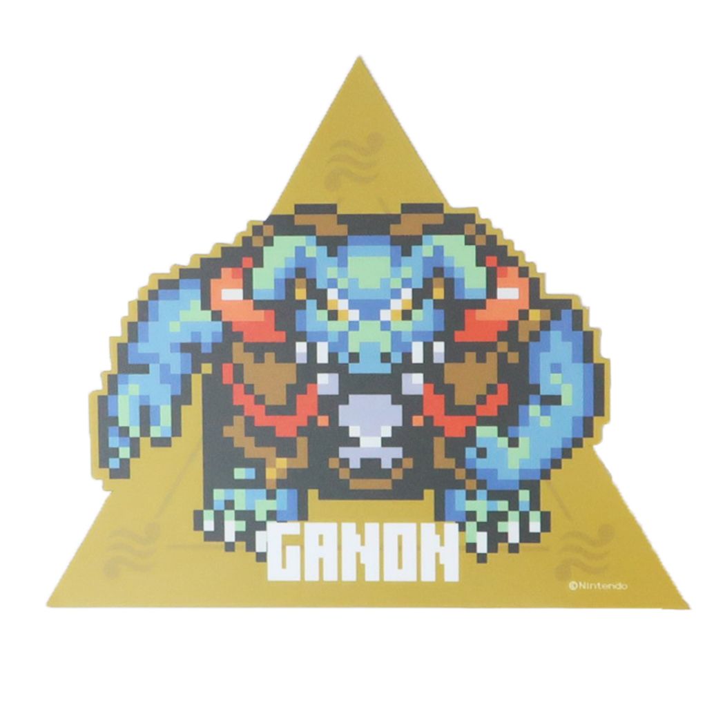 ゼルダの伝説 グッズ ステッカー キャラクター ゲーム Ganon ドットステッカー