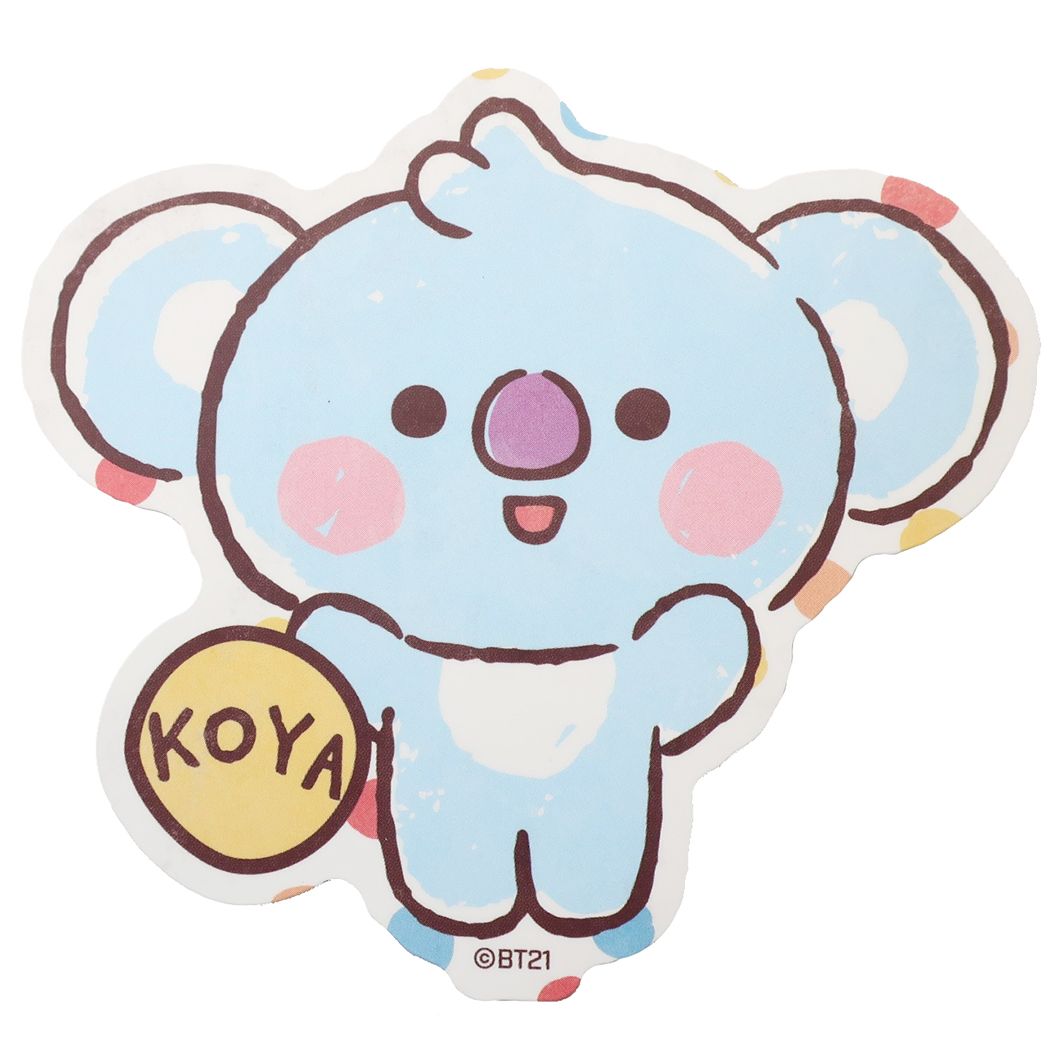 ビッグ シール BT21 トラベル ステッカー LINE FRIENDS 通販 KOYA 商品 プレゼント 男の子 女の子 ギフト