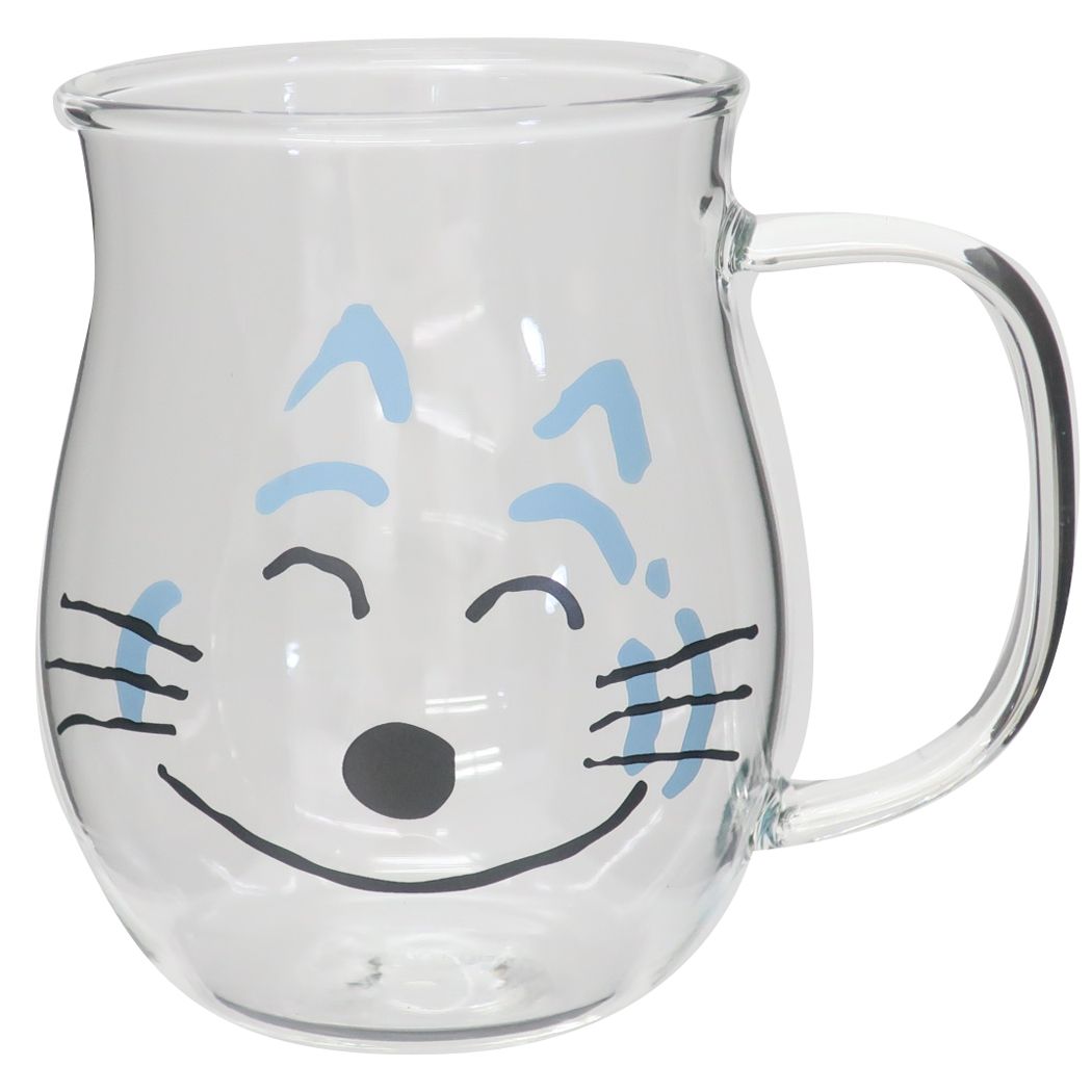 ガラスコップ 11ぴきのねこ 耐熱グラス とらねこたいしょう エンスカイ 270ml プレゼント 男の子 女の子 ギフト