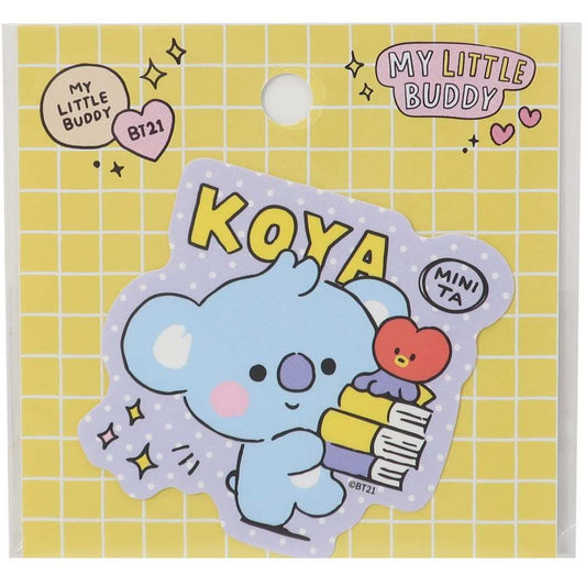 BT21 キャラクター ダイカット ステッカー ミニ ビッグ シール KOYA LINE FRIENDS 商品 プレゼント 男の子 女