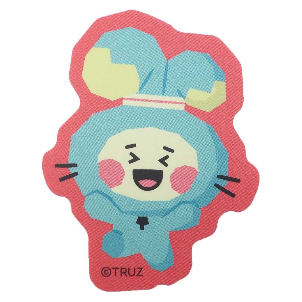 TRUZ ミニステッカー ダイカットシール YE-DEE LINE FRIENDS エンスカイ 耐水仕様 プレゼント 男の子