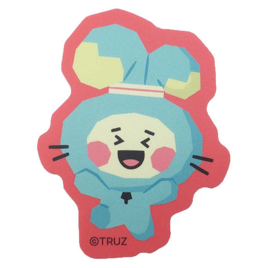 TRUZ ミニステッカー ダイカットシール YE-DEE LINE FRIENDS エンスカイ 耐水仕様 プレゼント 男の子