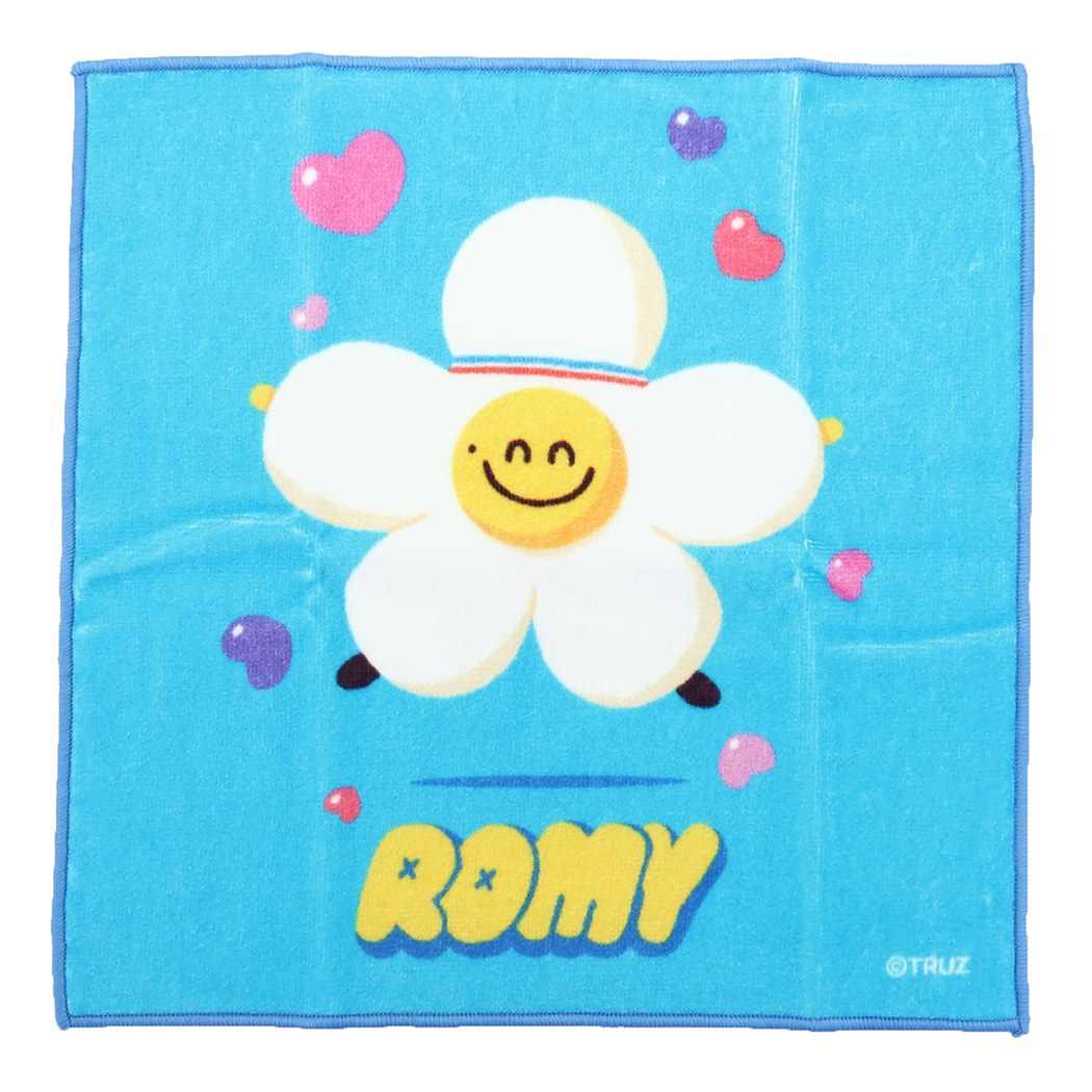 TRUZ ミニタオル ハンカチタオル ROMY LINE FRIENDS プレゼント 男の子 女の子 ギフト