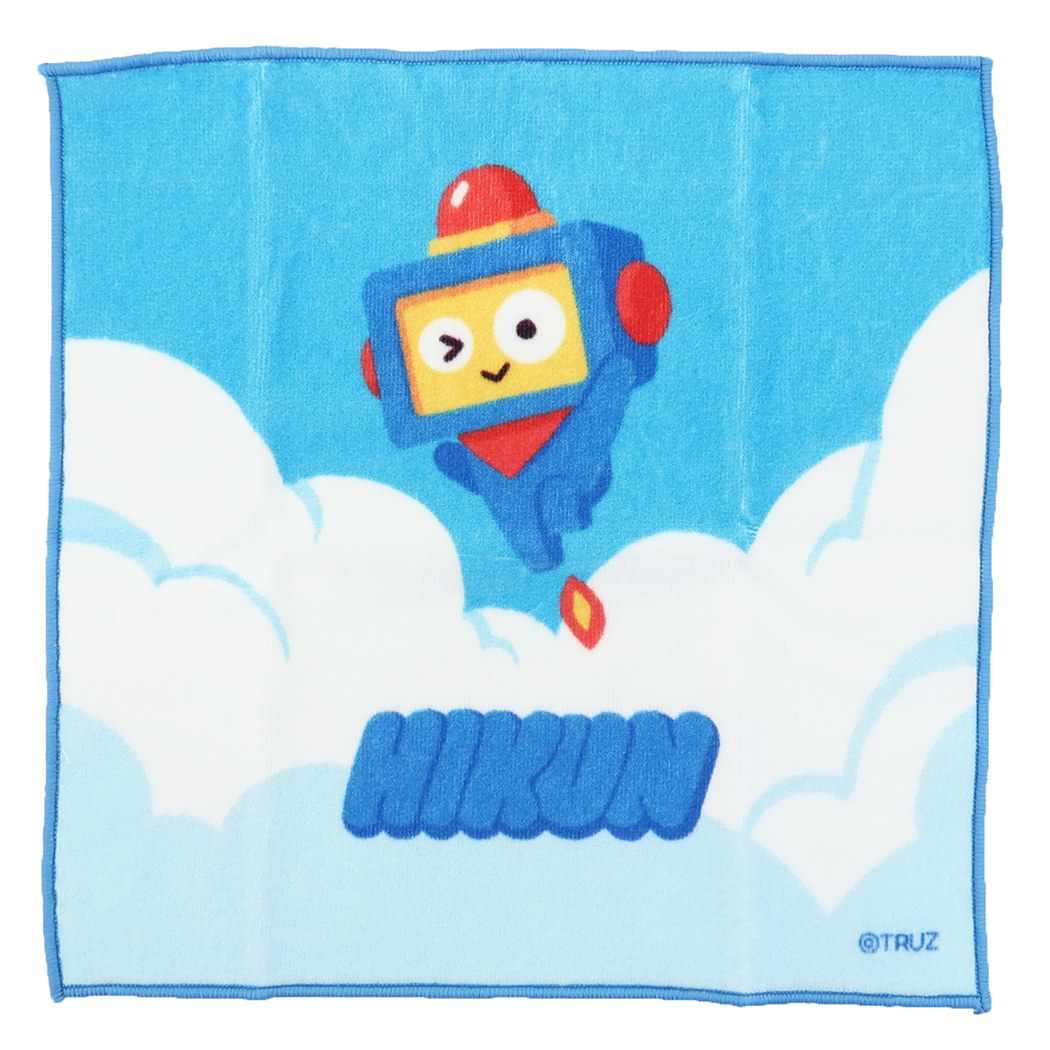 TRUZ ハンカチタオル LINE FRIENDS ミニタオル キャラクター HIKUN プレゼント 男の子 女の子 ギフト