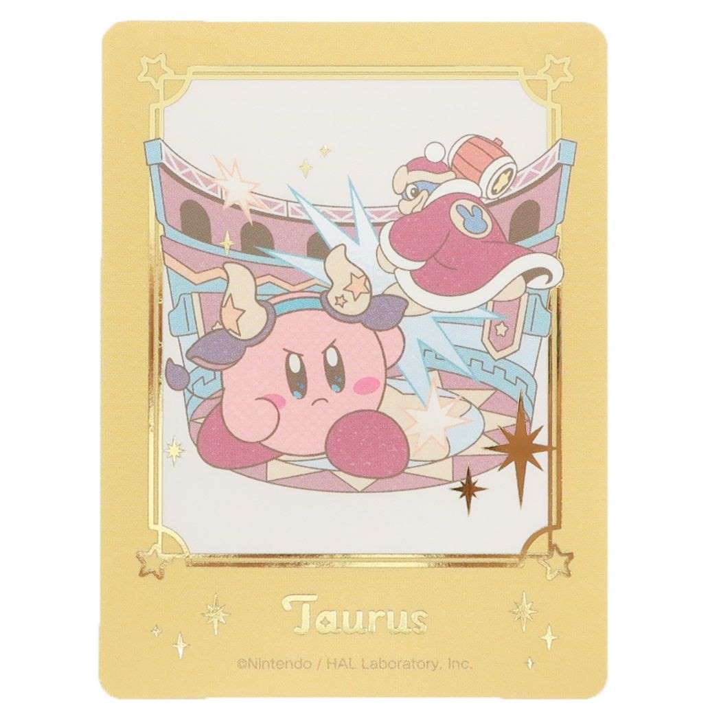 星のカービィ ダイカットステッカーミニ ダイカットシール KIRBY ホロスコープ コレクション おうし座