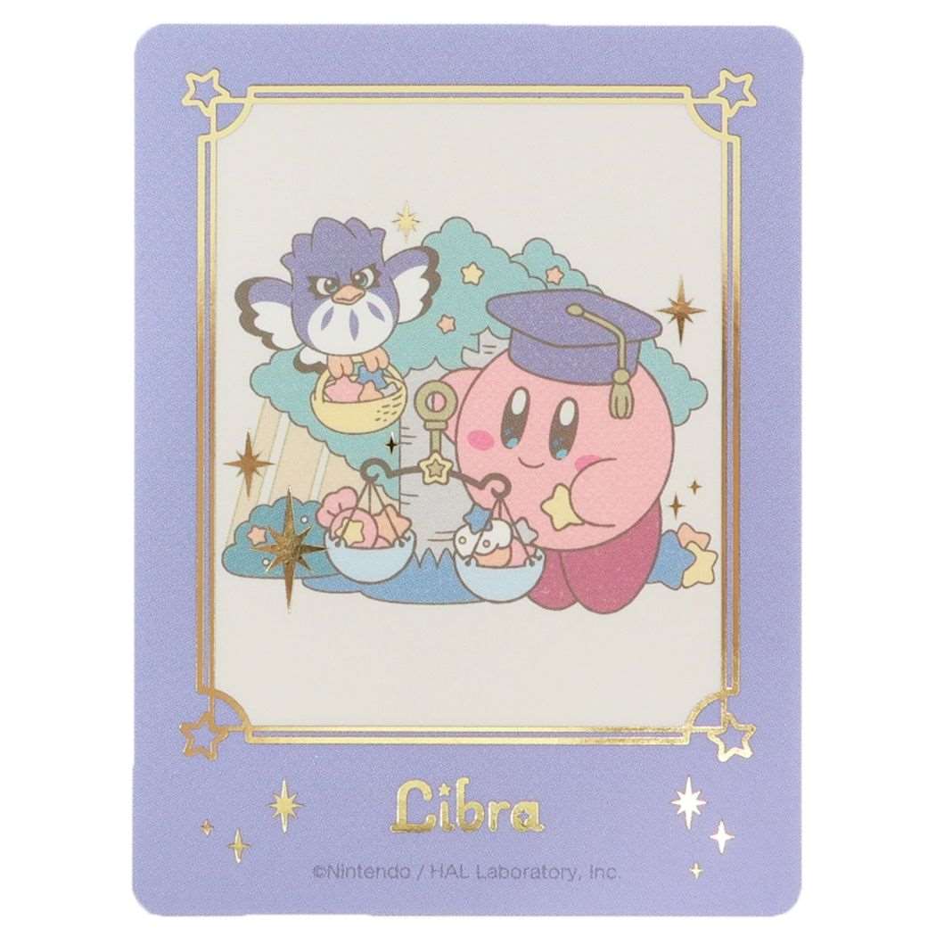 星のカービィ ダイカットシール ダイカットステッカーミニ KIRBY ホロスコープ コレクション てんびん座 エンスカイ