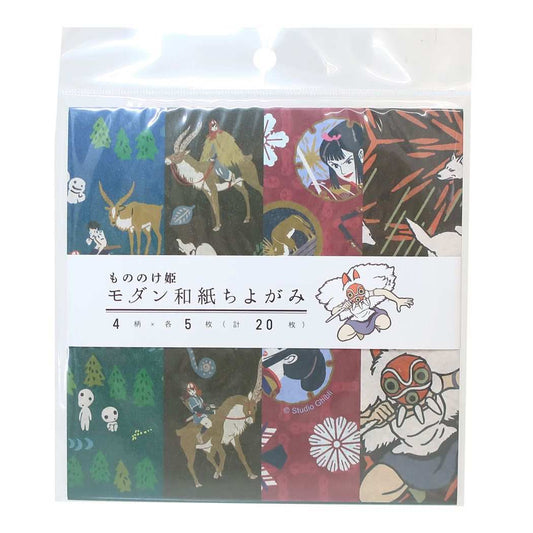 折り紙 もののけ姫 モダン和紙ちよがみ スタジオジブリ