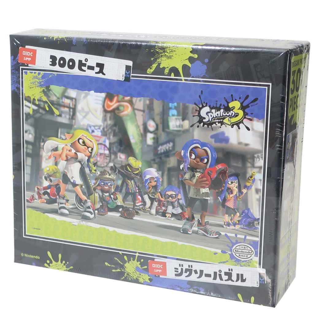スプラトゥーン3 グッズ インテリア雑貨 キャラクター ジグソーパズル300ピース 300-3013 バンカラ街 プレゼント 男の子