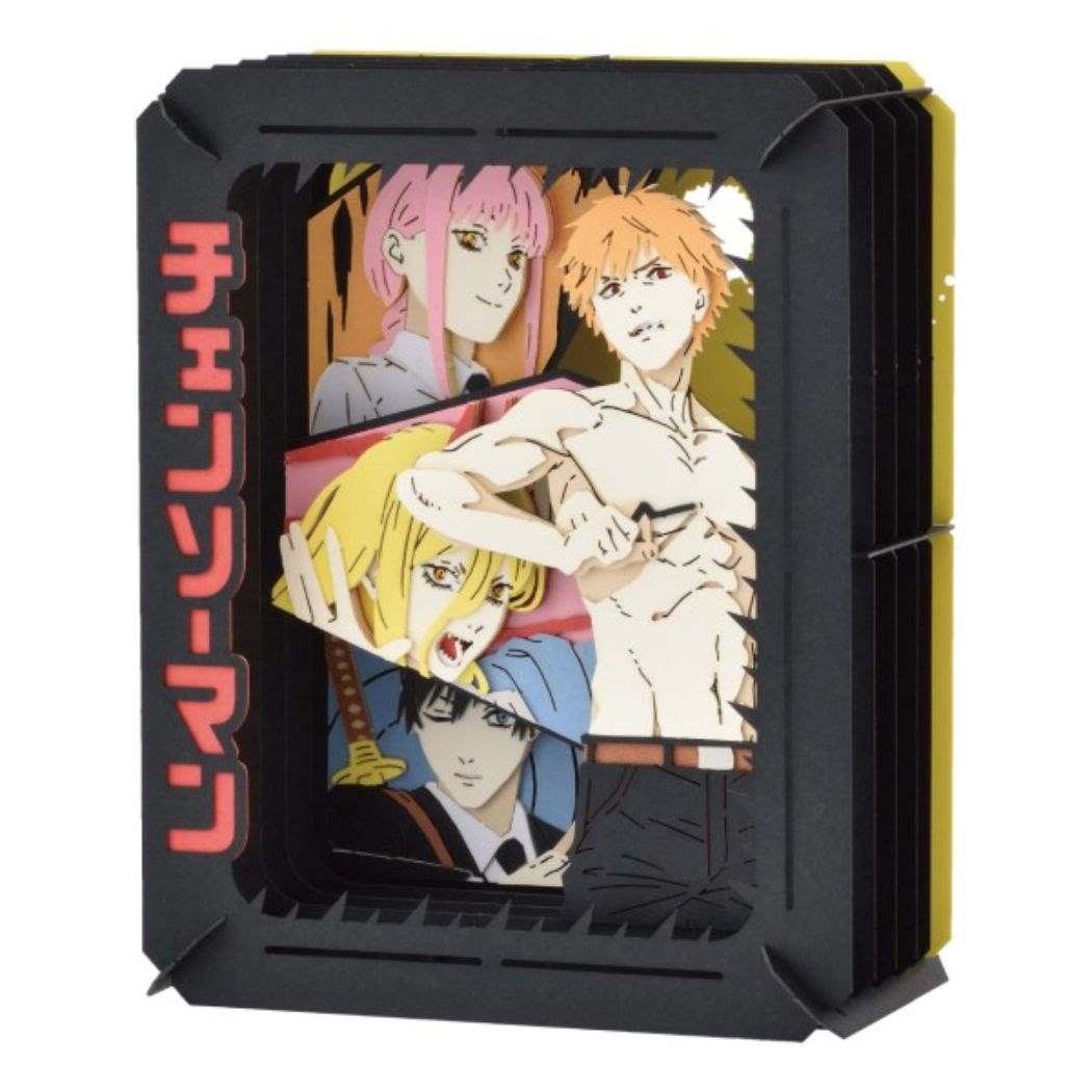 チェンソーマン PAPER THEATER ペーパーシアター ペーパークラフトキット PT-288 公安対魔特異4課 少年ジャンプ アニメキャラクター