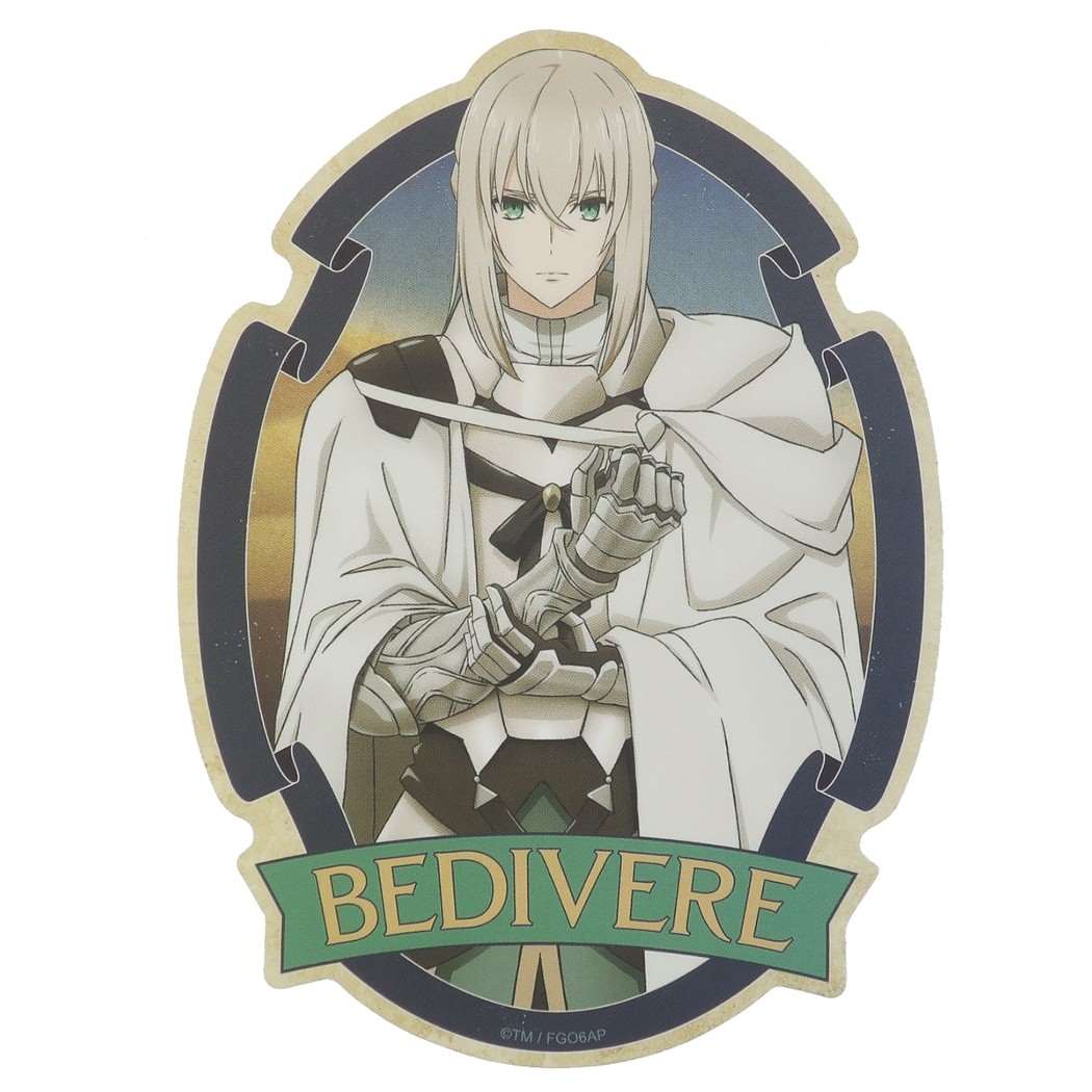 劇場版 Fate Grand Order 神聖円卓領域キャメロット アニメキャラクター トラベル ステッカー ビッグ シール ベディヴィエールクリスマ