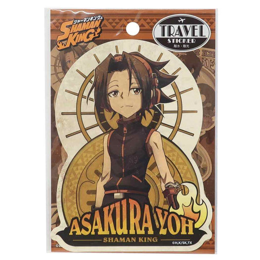 シャーマンキング SHAMAN KING アニメキャラクター ステッカー トラベルステッカー 葉 エンスカイ プレゼント 男の子 女の