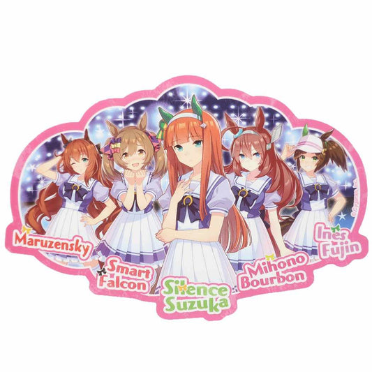 ウマ娘プリティーダービー TVアニメキャラクター ステッカー トラベルステッカー ニゲウマムスメ プレゼント 男の子 女の子 ギフト