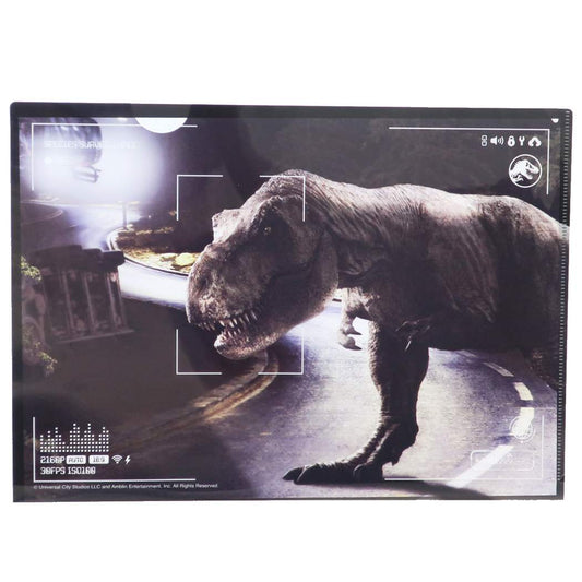 ジュラシックワールド 新たなる支配者 グッズ クリアフォルダー 映画キャラクター A4シングルクリアファイル 2 プレゼント 男の子