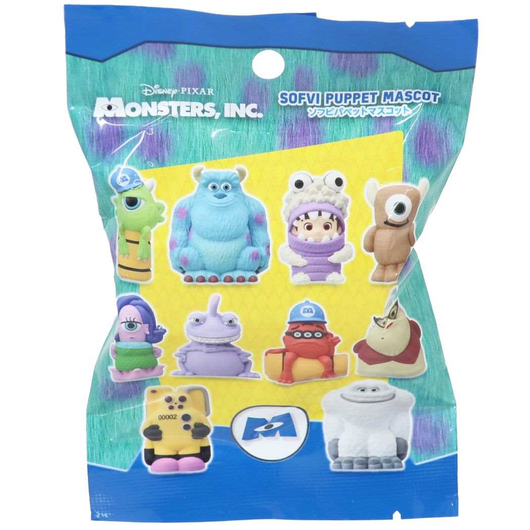 モンスターズインク グッズ ミニフィギュア キャラクター ソフビパペットマスコット 全10種 プレゼント 男の子 女の子 ギフト