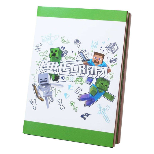 マインクラフト グッズ メモ帳 Minecraft ゲームキャラクター パタパタメモ
