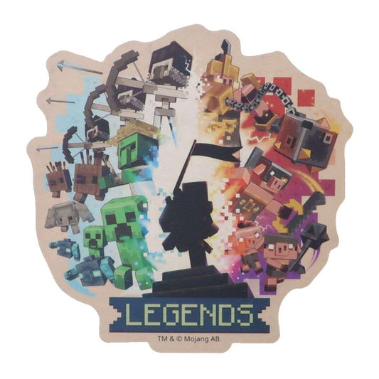マインクラフトレジェンズ ゲームキャラクター ダイカットシール トラベルステッカー LEGENDS Minecraft Legends