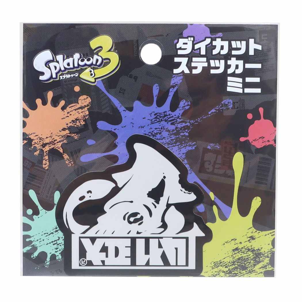 スプラトゥーン3 ダイカットステッカーミニ ダイカットシール キャラクター
