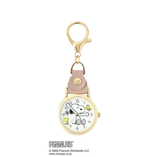 スヌーピー グッズ キーホルダー ピーナッツ キャラクター フック付きウォッチ