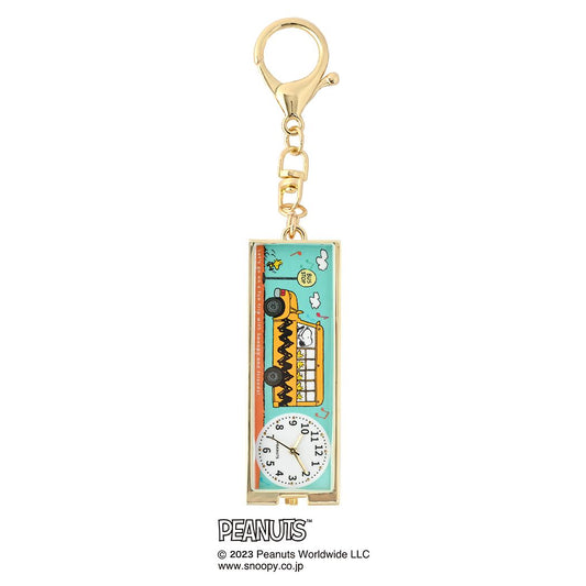 スヌーピー グッズ キーホルダー時計 ピーナッツ キャラクター NEWスティックKC