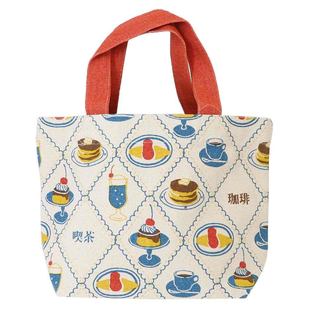 ランチバッグ レトロキッサ ミニトート ナチュラル FRIENDSHILL お弁当かばん