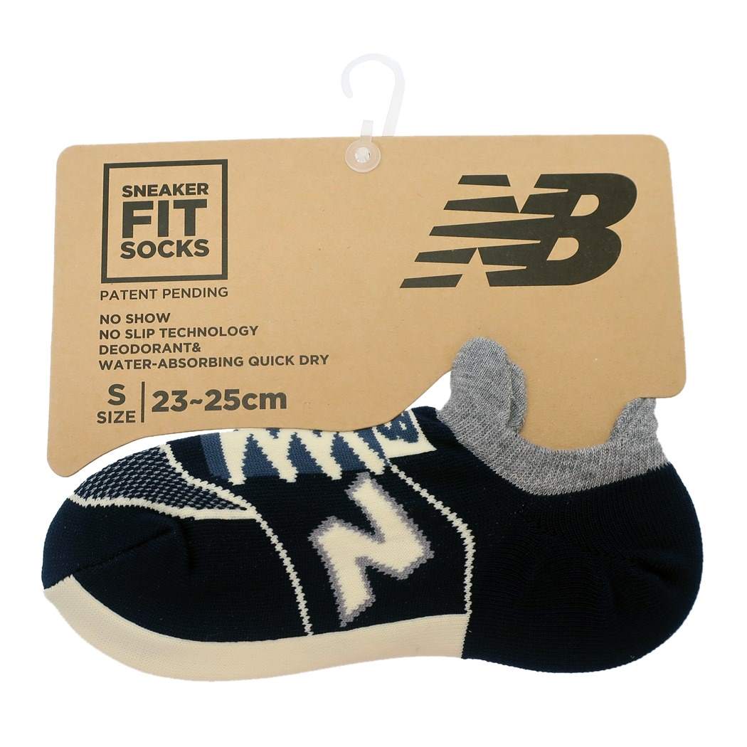 ニューバランス レディース スニーカーソックス 女性用 靴下 ネイビー new balance グッズ プレゼント 男の子 女の子