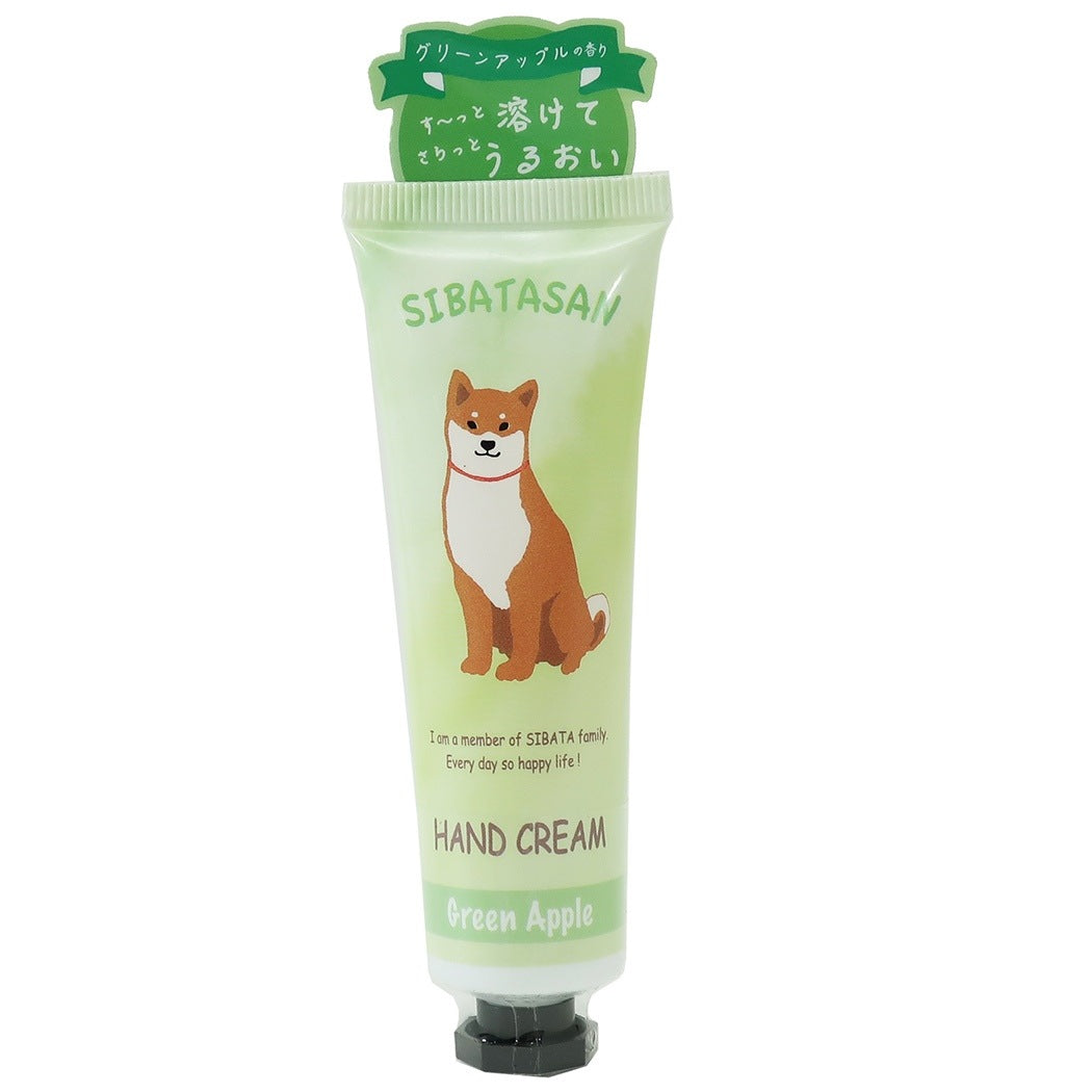 ハンドクリーム グッズ コスメ雑貨 柴犬 ホンワカしばた グリーンアップルの香り FRIENDSHILL プレゼント 男の子 女の子