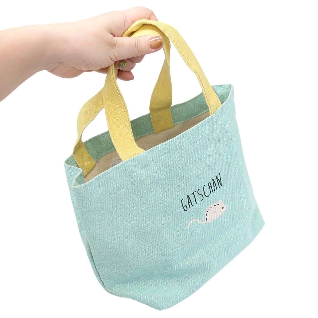 ランチバッグ シンプルチロガッチャン ランチトート FRIENDSHILL フレンズヒル ミント
