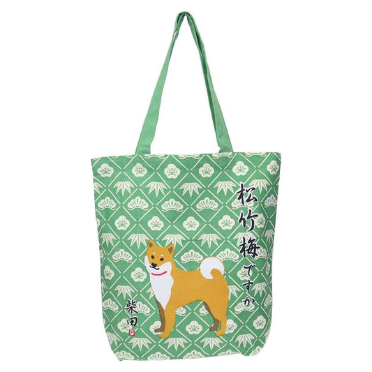 トートバッグ しょうちくばいですか A4トート FRIENDSHILL グリーン