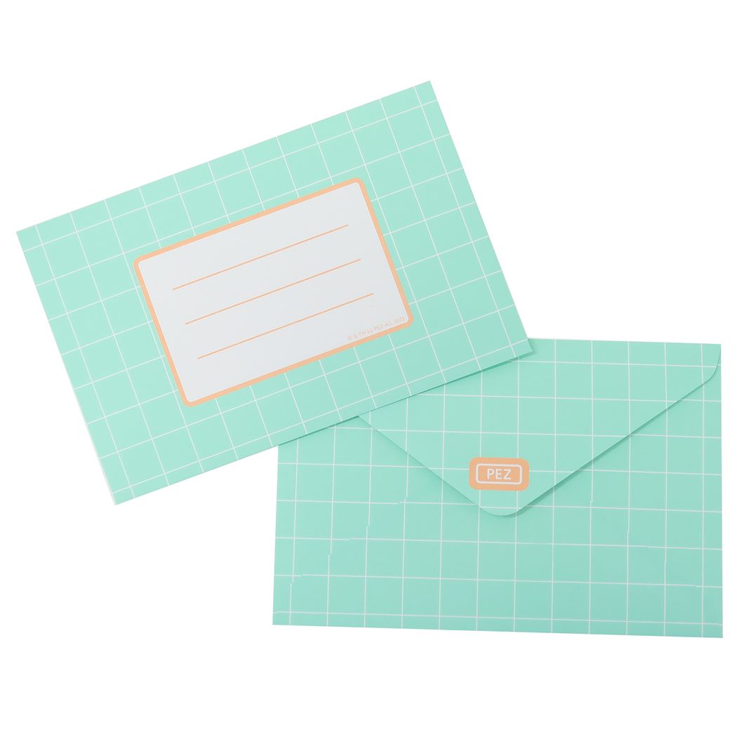 手紙セット PEZ レターセット お菓子パッケージ PATTERN
