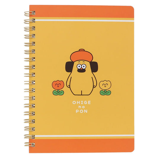 リングノート おひげのポン B6リングノート ポンちゃんとロドリゲス かわいい 文具