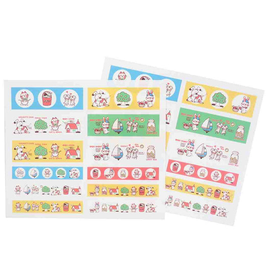 カットマスキングシール シモジマ マステシール 2枚セット ファンシーペーパー フロンティア ストップペイル2 プレゼント 男の子 女