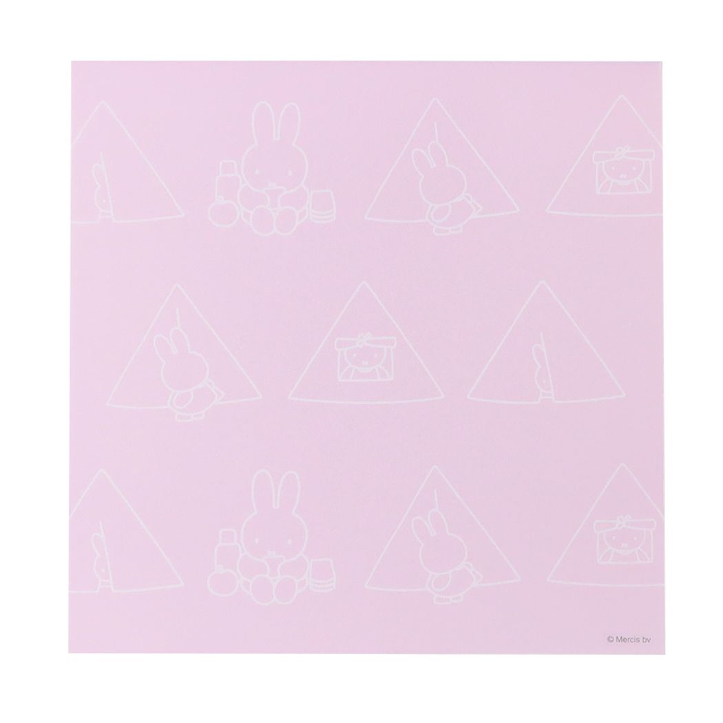 ミッフィー メモパッド スクエア ディックブルーナ メモ帳 絵本キャラクター pink