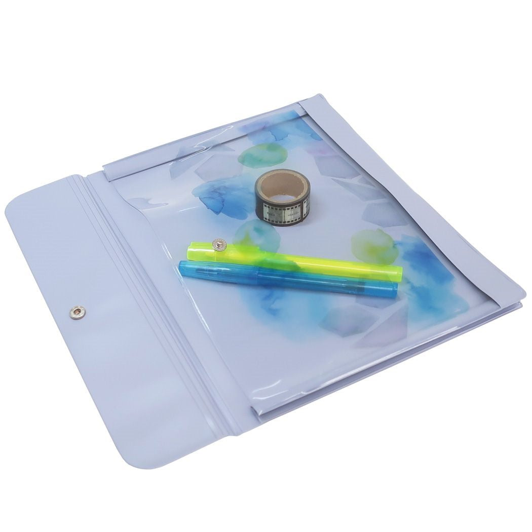 エンベロープケース 書類ホルダー いろを楽しむ Green Flash プレゼント 男の子 女の子 ギフト