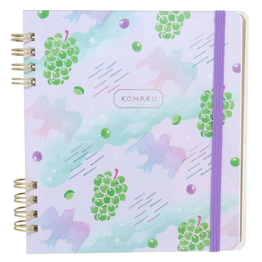 リングノート コハク KOHAKU トウメイリングノート マスカット