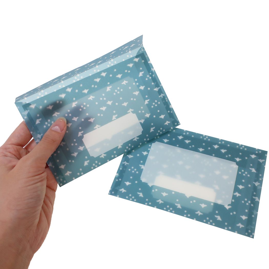 手紙セット レターセット 雁金に星 Green Flash