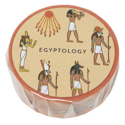 マスキングテープ STUDY HOLIC 15mmマステ 古代エジプト学 神々 デコレーション プレゼント 男の子 女の子 ギフト