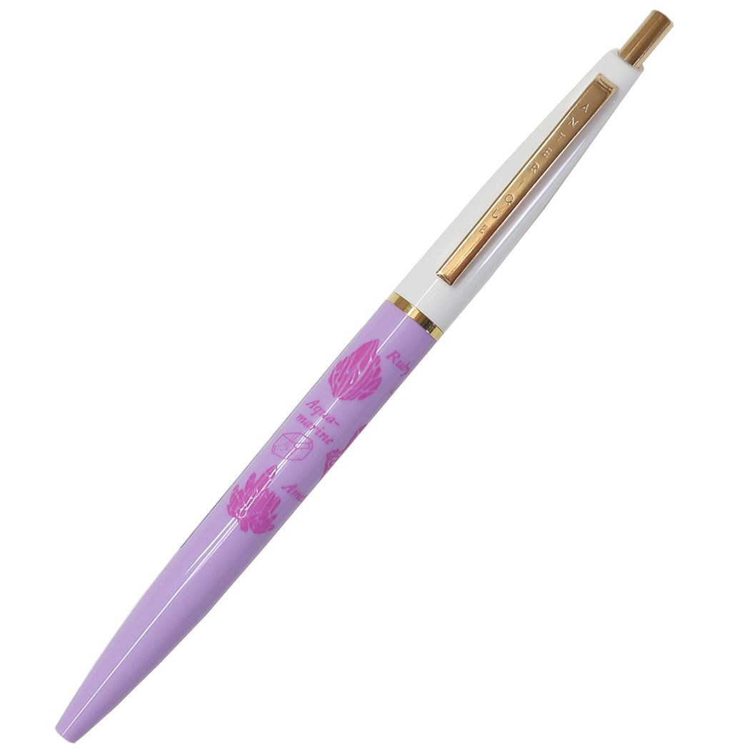 ボールペン STUDY HOLIC ノック式ボールペン 鉱物学 筆記用具 シンプル プレゼント 男の子 女の子 ギフト