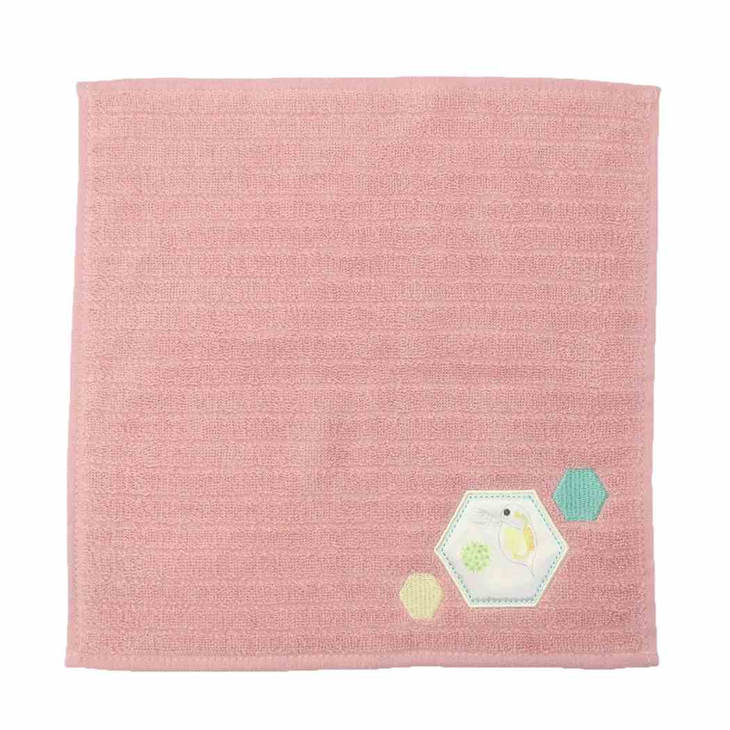 ミニタオル STUDY HOLIC タオルハンカチ 微生物学 Green Flash