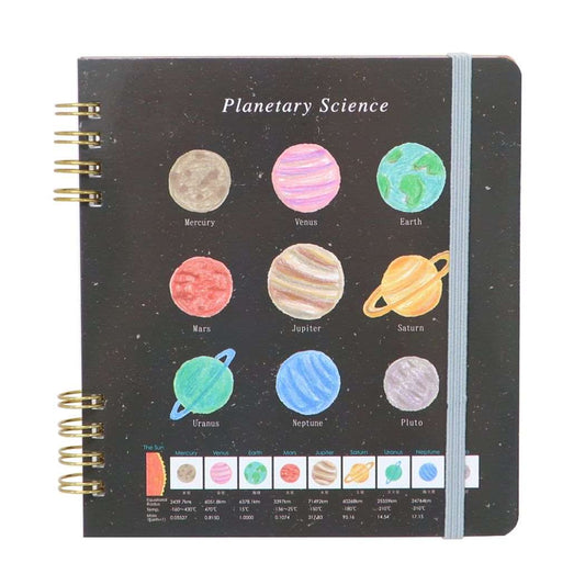 リングノート スクエア STUDY HOLIC リングノート Green Flash 惑星科学