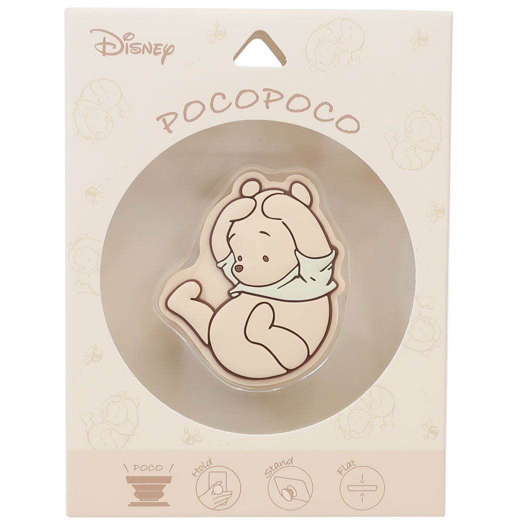プーさん グッズ スマホアクセ ディズニー キャラクター ダイカットソフトPOCOPOCO