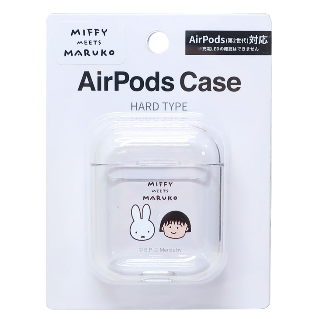 ミッフィー ちびまる子ちゃん グッズ エアーポッズケース ディックブルーナ キャラクター AirPods ハードクリアカバー プレゼント