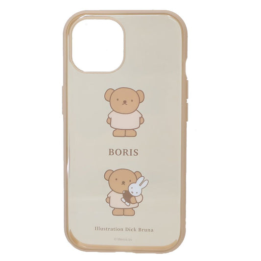ミッフィー グッズ iPhone15 絵本キャラクター IIIIfit Clear 2023 iPhone 6.1 inch 2 LENS model/14/13対応ケース iPhone15/14/13