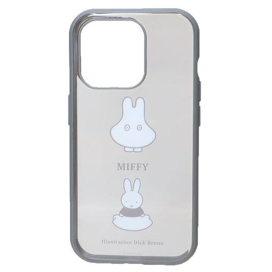 ミッフィー 絵本キャラクター iPhone15 IIIIfit Clear 2023 iPhone 6.1 inch 3 LENS model対応ケース iPhone15Pro ディックブルーナ