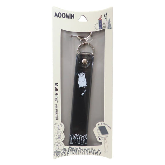 ムーミン スマホアクセ マルチリングプラスクリアハンドストラップセット 北欧 グルマンディーズ